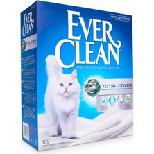 Ever Clean Total Cover Max. Hijyen Sağlayan Koku Önleyici Kedi Kumu 10LT