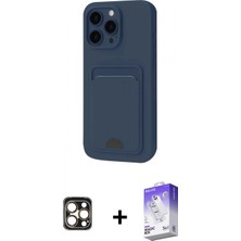 Pileli Store Pilelistore™ iPhone 16 Pro Max Kılıf Vadi Çizgi Prime - Siyah Bilvis 5in1 3D Magic Cam Ekran Koruyucu + Pvd Metal Kamera Lens - Gd