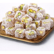 Artukbey Çifte Kavrulmuş Hindistan Cevizli Fıstıklı Lokum 250 gr