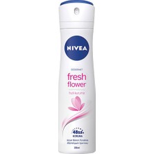 Nivea Fresh Flower Kadın Deodorant 150 ml Sprey Koku Türü ile Uzun Süreli Ferahlık