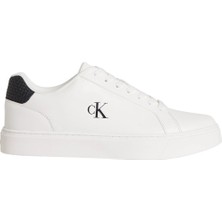Calvin Klein Jeans Erkek Classic Cup Laceup Lth Bt Woven Ayakkabı YM0YM0144701W