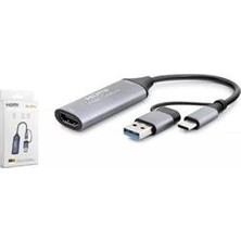 HADRON HDX7844 HDMI VIDEO CAPTURE TYPE-C+USB TO 4K 30HZ