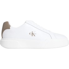 Calvin Klein Jeans Erkek Chunky Cupsole Laceup Lth Ayakkabı YM0YM0134405O