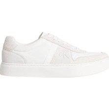Calvin Klein Jeans Erkek Classic Cupsole Lace Mix Emb Tongue Ayakkabı YM0YM013950K4