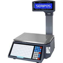 Densi RLS-1000 Barkodlu Terazi Gri Renkli 15/30 KG Kapasite ile Hızlı Ölçüm Sağlar
