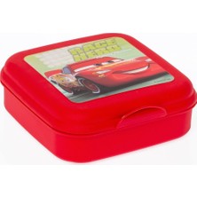 Herevin Cars Race Hero Erkek Çocuk Sandviç Kutusu 161456 - 122 Kilitli Kapak Sistemi ile Kullanımı Kolay
