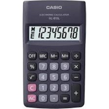 Casio HL-815L-BK 8 Hane Siyah Hesap Makinesi