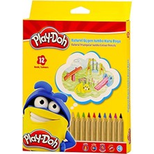 Play-Doh Doğal Jumbo Kuru Boya 12 Renk Spor Oyuncakları Çocuklar İçin Eğlenceli Tasarım