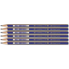 Faber-Castell 1221 6'lı Dereceli Resim Kalemi 5H Setli Ürün Ergonomik Tasarım ve Kaliteli Grafit