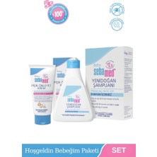 Sebamed Yenidoğan Bebe Şampuanı 250 ml + 50 ml Hoşgeldin Bebeğim Paketi pH 5.5 Etkili Koruma