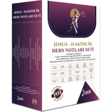 Yetki Yayınları ÇSA HMGS ve Hakimlik Ders Notu Seti  2026