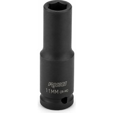 RICO 1/2 Altı Köşe Havalı Derin Lokma 11 mm