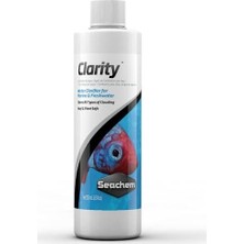 ‎Seachem Seachem Clarity 100Ml Akvaryum Su Bakımı İçin Gelişmiş Berraklaştırıcı Bulanıklık Giderici