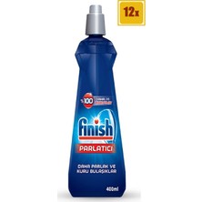 Finish Bulaşık Makinesi Deterjanı Parlatıcı 400 ml (x12) Sıvı Formda Daha Parlak Bulaşıklar İçin