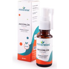 Minerelax Akgünlük Elstraktı Süperkritik Teknoloji Iltihap Bağışıklık Doğal 20 ml Sprey