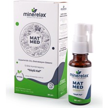 Minerelax Matmed 13 Bitki Ekstrakt Karışımı Dinçlik Enerji Bağışıklık Güçlendirici 20 ml Sprey