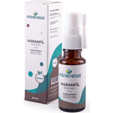 Minerelax Karanfil Ekstraktı Ağız ve Diş Sağlığı Saç Bakımı Virüslere Karşı Doğal Destek 20 ml Sprey