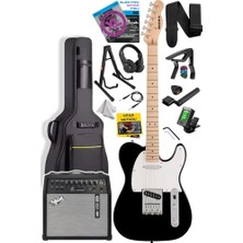 Cekar Store Midex TLX-50WB-50AMP Tele Kasa Maple Klavye 2 Single-Coil 50W Amfili Elektro Gitar