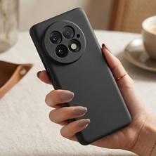 Caseonn Oneplus 13 Kılıf Kamera Korumalı Mikrofiber Astarlı Lansman Siyah