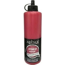 Cadence H-053 Crimson Kırmızı Hybrid Multisurfaces Akrilik Boya 500 ml Su Bazlı ve Dayanıklı