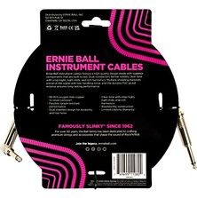 Cekar Store Ernie Ball 15'lik Pvc Düz Açılı Iç Kablo Beyaz