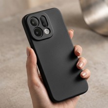 Caseonn Oppo Find X9 Kılıf Kamera Korumalı Mikrofiber Astarlı Lansman Siyah