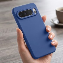 Caseonn Google Pixel 10 Kılıf Kamera Korumalı Mikrofiber Astarlı Lansman Lacivert