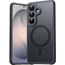M.TK Moveteck Galaxy S26 Kılıf Mat Magsafe Şarj Özellikli Darbe Önleyici Hassas Buton Lansman Renkli Yumuşak Kenarlı Kapak