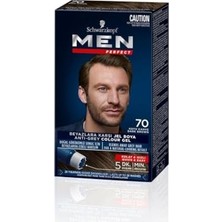 Cekar Store Men Perfect 70 Koyu Kahve Erkeklere Özel Saç Boyası