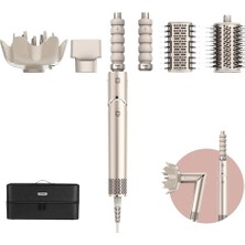 Cekar Store Shark Flexstyle 5-In-1 Saç Kurutma & Şekillendirme Sistemi - Stone HD446SLEU