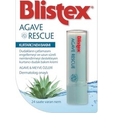 Cekar Store Blistex Agave Rescue Uzun Süreli Nemlenmeyi Destekleyen Kurtarıcı Dudak Bakım Kremi 3.7 G