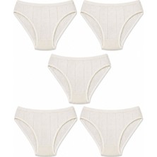 Hepsine Rakip 5li Kadın Jakarlı Bikini Klimalı Kaliteli Ekonomik Yumuşak