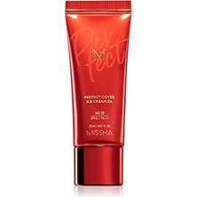 Cekar Store Mıssha Yüksek Kapatıcı ve Cilt Bakım Etkili Yeni Nesil Bb Krem M Perfect Cover Bb Rx SPF42 No.23