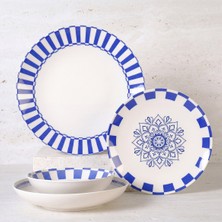 Güral Porselen Camelia 24 Parça 6 Kişilik Yemek Takımı 4106