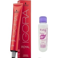 Cekar Store Royal Saç Boyası 9-1 Sarı Sandre 60 ml + Mini Oksidan 30 Volüm