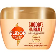 Cekar Store Elidor Collagen Blends Saç Bakım Maskesi Goodbye Hairfall Saç Dökülmelerine Karşı 160 ml