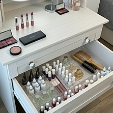 Unique Me 12'li Set Çekmece Içi Dolap Içi Düzenleyici Organizer Kristal