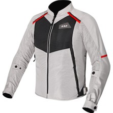 Ls2 Breeze Yazlık Mont Gri-Siyah-Kırmızı