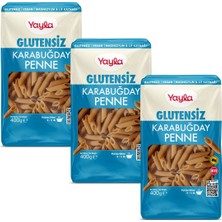 Yayla Glutensiz Karabuğday Penne Makarna 400 G X3