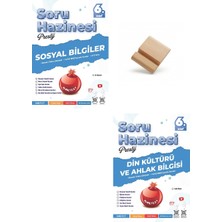 Nartest Yayınevi Nartest 6. Sınıf Soru Haznesi Sosyal ve Din Kültürü Soru Bankası + Telefon Standı
