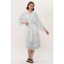 Yoga Zero Zada Hindu Jacket/ındia Teal White