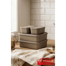 Gugga Mondo - 4'lü 8 Parça Saklama Kabı Organizer Set