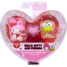 Giochi Preziosi Hello Kitty ve Arkadaşları My Melody Ile Keroppi 2 Li Figür Paketi