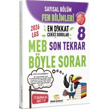 Sinan Kuzucu 2026 8. Sınıf Lgs Fen Bilimleri Sayısal Son Tekrar Soru Bankası Çözümlü Sinan Kuzucu Yayınları