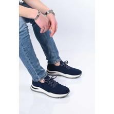 Bestello Bağcıklı Eva Taban Triko Sneaker 333-1994 Erkek Ayakkabı