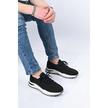 Bestello Bağcıklı Eva Taban Triko Sneaker 333-1994 Erkek Ayakkabı