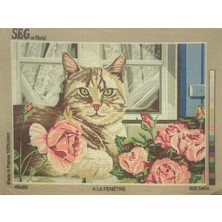 Seg de Paris Seg Baskılı Goblen 929 540 A La Fenetre 45X60CM Tablo Pano