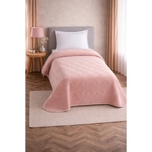 Bella Home Kristal Tek Kişilik Düz Renk Battaniye |160X220 cm | Modern, Yumuşak ve Konforlu