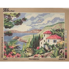 Seg de Paris Seg Baskılı Goblen 929 521 Villa Mimosa 45X60CM Tablo Pano