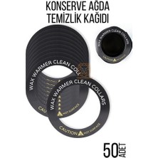 Nevamel® Turk Konserve Ağda Koruyucu Karton Temizlik Kağıdı 50 Adet